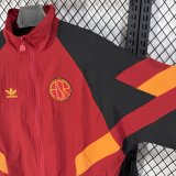 25/26 Roma Windbreaker Jacket Jacket Thai Quality 刺绣的