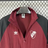 25/26 River Plate Windbreaker Jacket Thai Quality