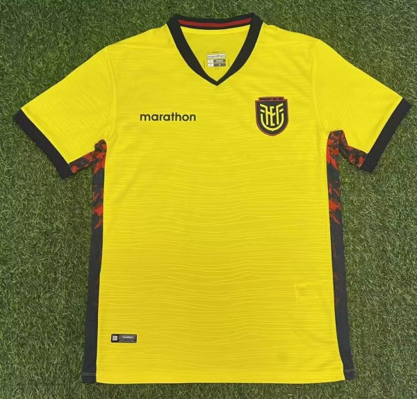 2026 Ecuador Home Jersey Fans Version