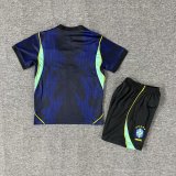 2026 Brazil Away Kids World Cup Jersey