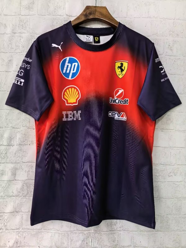 2026 Ferrari F1 Team POLO Round Collar T-Shirt