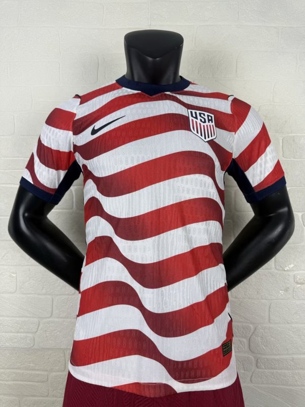 2026 USA Home Jersey Player Version 1:1 Quality Thai Quality
