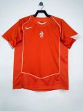 2004 Netherlands Home Retro Jersey