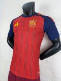 2026 Spain Home World Cup Soccer Jersey Player Version  1:1 Quality 球员版