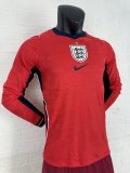 2026 England Away World Cup Soccer Jersey Player Version Long Sleeve 1:1 Quality