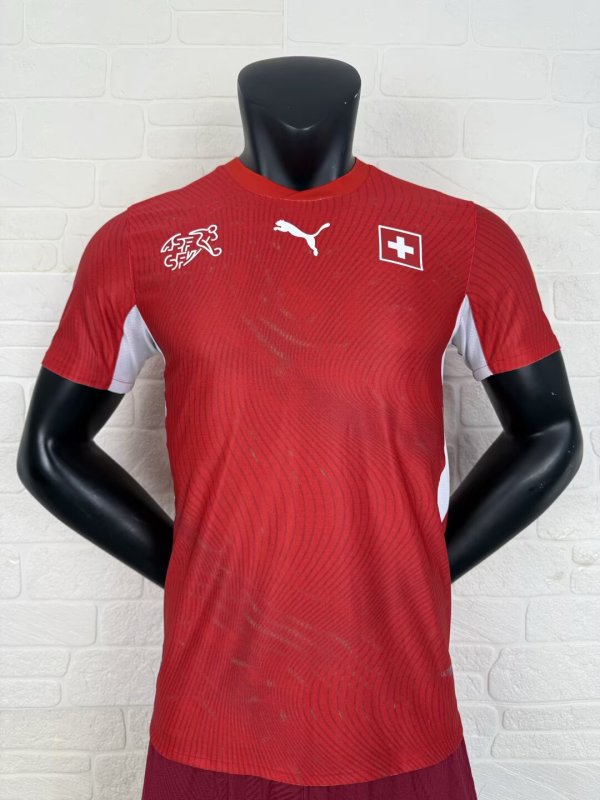 2026 Switzeland World Cup Home Soccer Jersey Player Version  1:1 Quality
