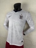 2026 England Home World Cup Soccer Jersey Player Version Long Sleeve 1:1 Quality