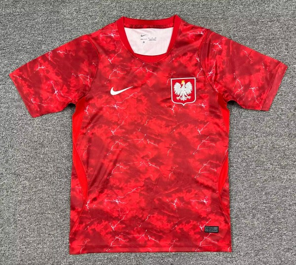 2026 Poland Away Soccer Jersey Fans Version  1:1 Quality