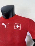 2026 Switzeland World Cup Home Soccer Jersey Player Version  1:1 Quality