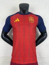 2026 Spain Home World Cup Soccer Jersey Player Version  1:1 Quality 球员版