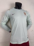 2026 France Away World Cup Soccer Jersey Player Version  Long Sleeve 1:1 Quality