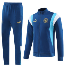 24/25 Man City Blue Jacket Tracksuit Thai Quality