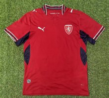 26/27 Czech Home Soccer Jersey Fans Version  1:1 Quality