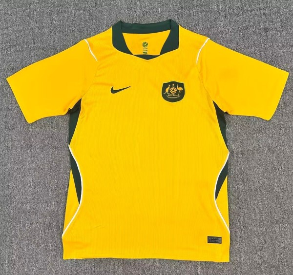 26/27 Australia Home Soccer Jersey Fans Version