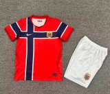 2026 Norway Home World Cup Kids Jersey