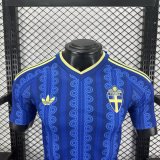 2026 Sweden Away Soccer Jersey Player Version  1:1 Quality