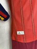 2026 Spain Home World Cup Long Sleeve Soccer Jersey Player Version  1:1 Quality 球员版