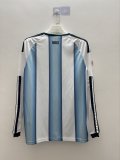 2026 Argentina Home World Cup Long Sleeve Jersey Fans Version 1:1 Quality