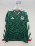 2026 Mexico Home World Cup Long Sleeve Jersey Fans Version 1:1 Quality