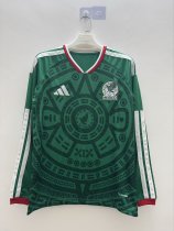 2026 Mexico Home World Cup Long Sleeve Jersey Fans Version 1:1 Quality