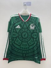 2026 Mexico Home World Cup Long Sleeve Jersey Fans Version 1:1 Quality