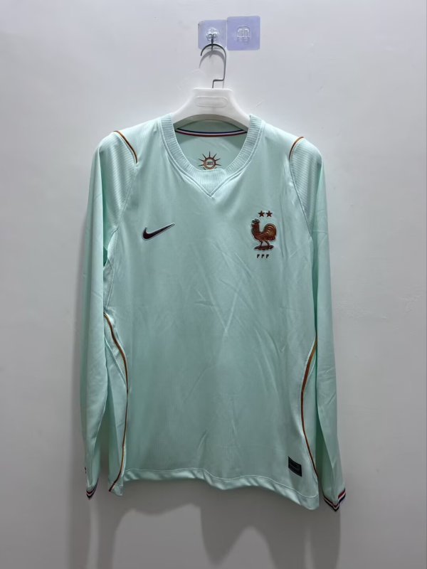 2026 France Away World Cup Long Sleeve Jersey 1:1 Quality