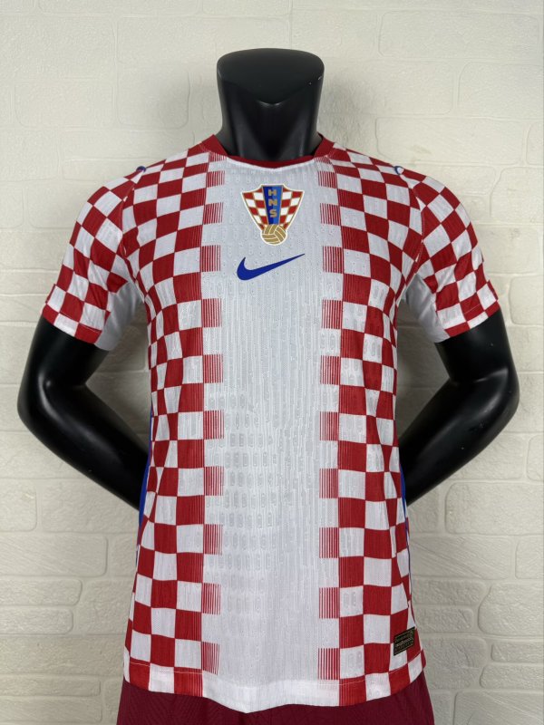 2026 Croatia Home World Cup Jersey Player Version  1:1 Quality
