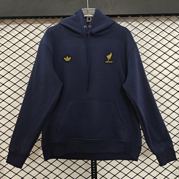 2025 Mexico Hoody Dark Blue Color Thai Quality