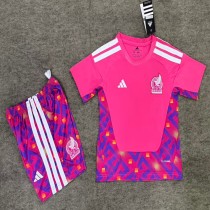 2026 Mexico Goalkeeper Kids Jersey
