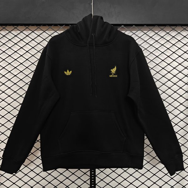 2025 Mexico Hoody Black Color Thai Quality
