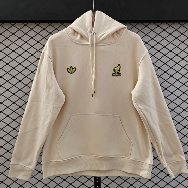2025 Mexico Hoody Beige Color Thai Quality
