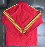 2026 Mexico Red Windbreaker Jacket Black Thai Quality