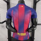 25/26 Barcelona Home New Sponsors Jersey Player Version  1:1 Quality