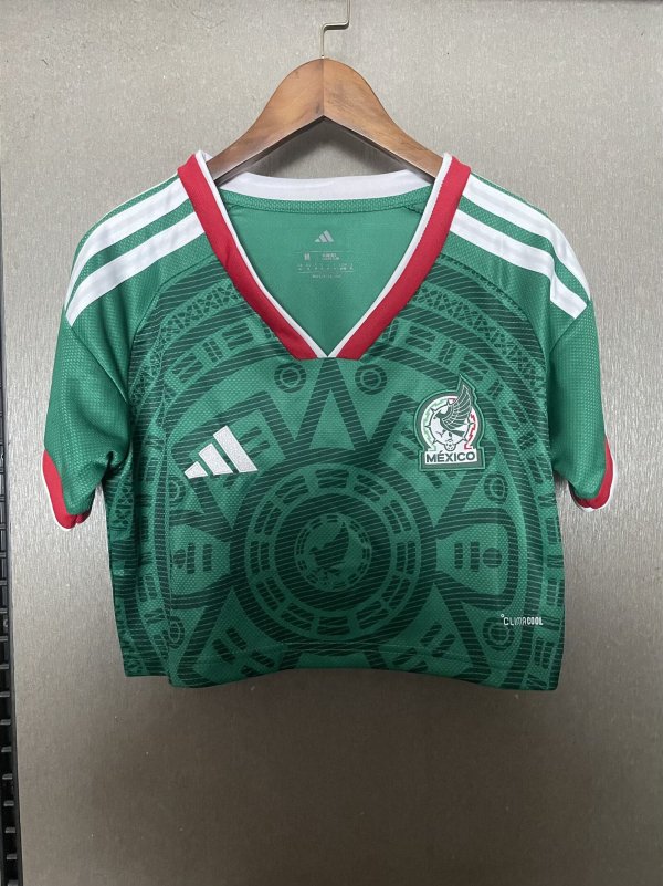 2026 Mexico Home CROPPED Women Jersey