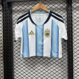 2026 Argentina Home CROPPED Women Jersey