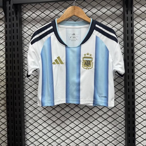 2026 Argentina Home CROPPED Women Jersey