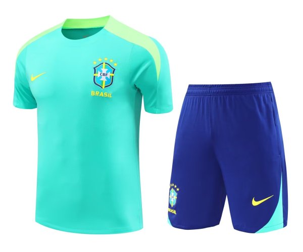 25/26 Brazil Green Training Set Jersey