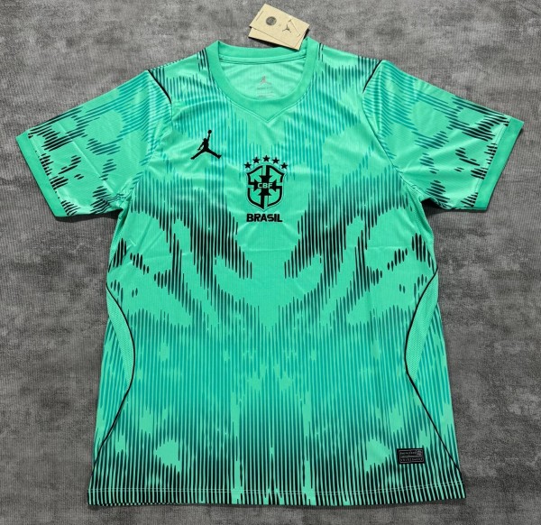 2026 Brazil Green Goalkeeper World Cup Soccer Jersey Thai Quality