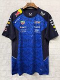 2026 Red Bull Racing Dark Blue F1 Team Round Collar POLO T-Shirt