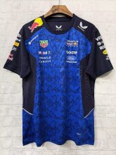 2026 Red Bull Racing Dark Blue F1 Team Round Collar POLO T-Shirt