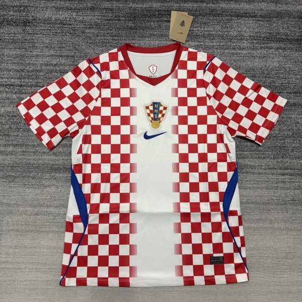 2026 Croatia Home World Cup Soccer Jersey Fans Version