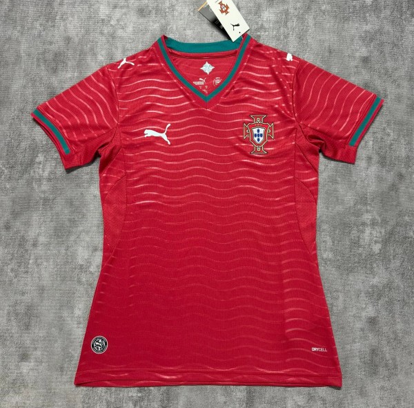 2026 Portugal Home Women Jersey