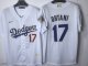 2025 Los Angeles Dodgers OHTANI 17 Whtie Baseball Jersey