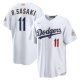 2025 Los Angeles Dodgers R. SASAKI 11  Whtie Baseball Jersey