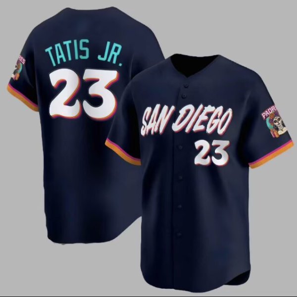 2025 San Diego Padres Baseball Jersey With TATIS JR. 23