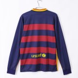 15/16 Barcelona Home Retro Jersey Long Sleeve