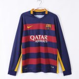15/16 Barcelona Home Retro Jersey Long Sleeve