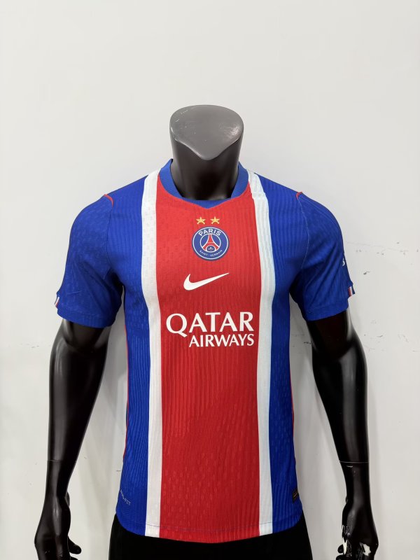 26/27 PSG Home Jersey With 2 Stars Player Version 1:1 Quality