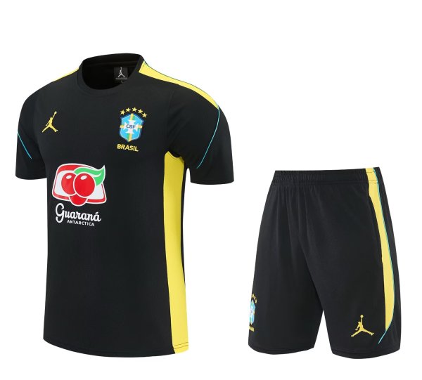 25/26 Brazil Black Training Set Jersey