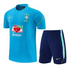 25/26 Brazil Light Blue Training Set Jersey
